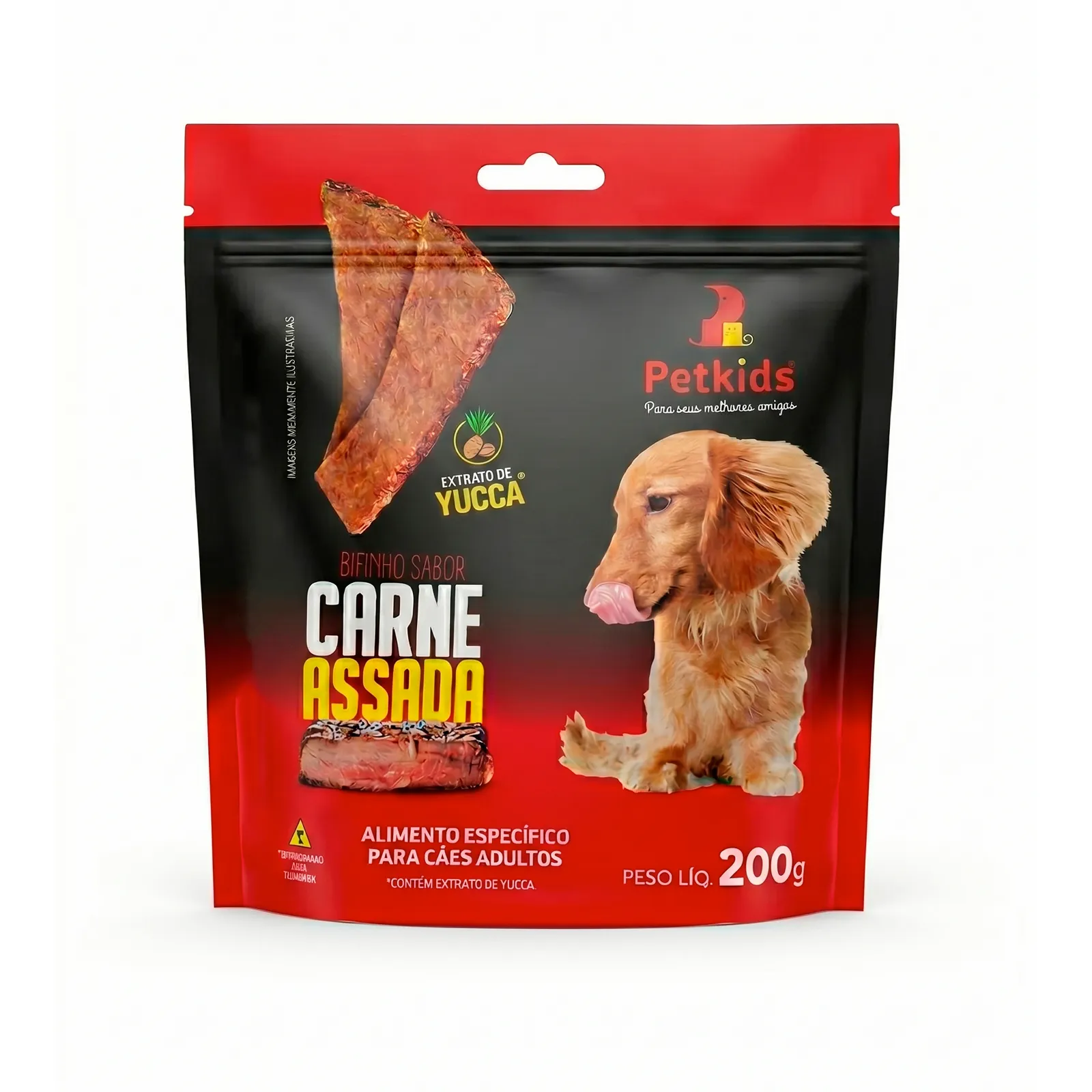 BIFINHO CARNE ASSADA 200G PETKIDS