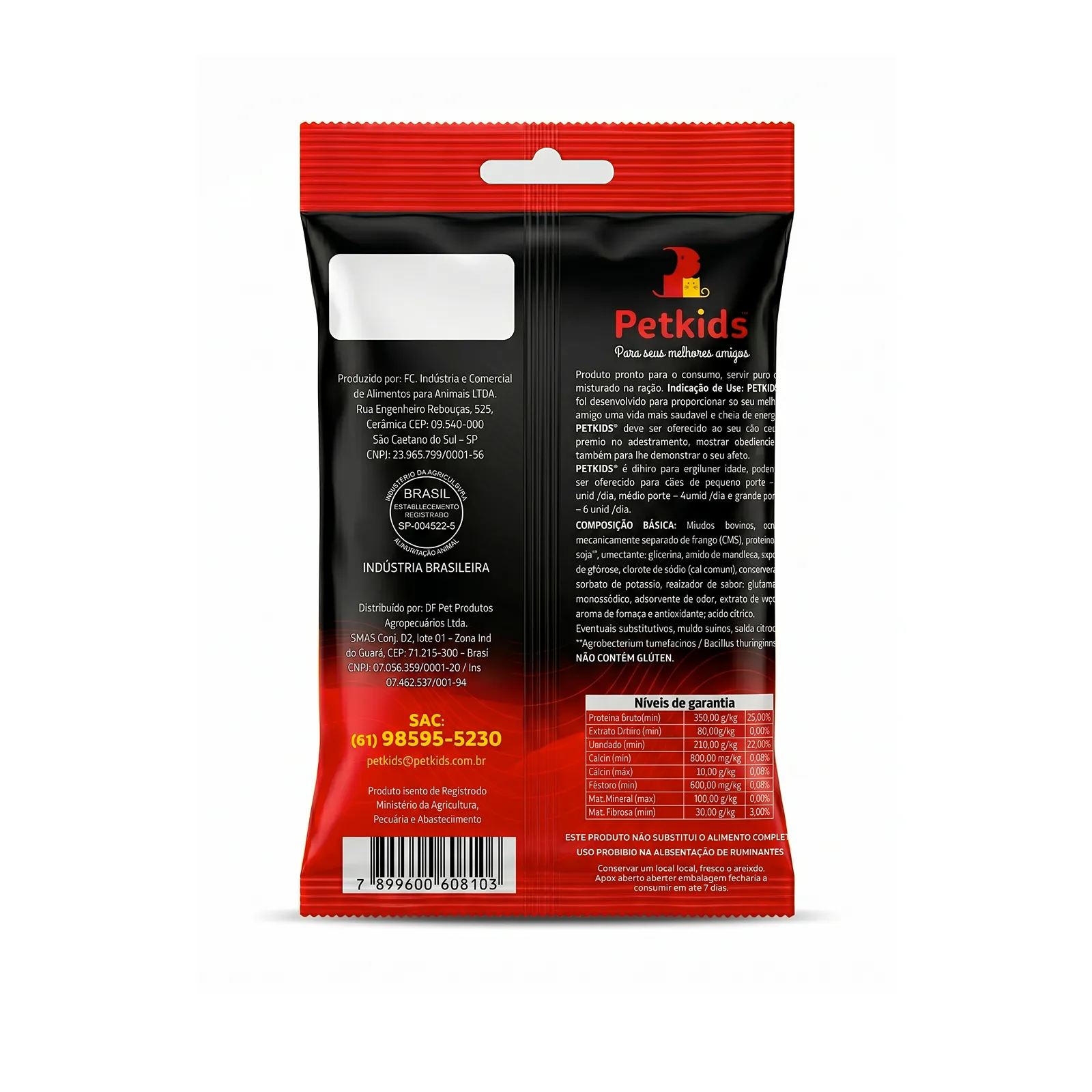 BIFINHO CARNE ASSADA 50G PETKIDS - Imagem 3