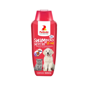 SHAMPOO NEUTRO 2 EM 1 500ML PETKIDS