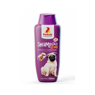 SHAMPOO 2 EM 1 500ML PETKIDS