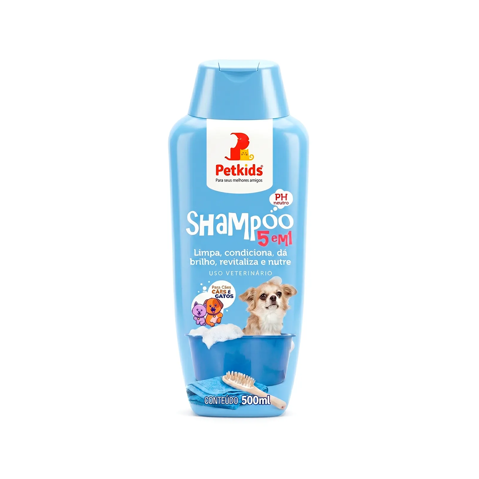 SHAMPOO 5 EM 1 500ML PETKIDS