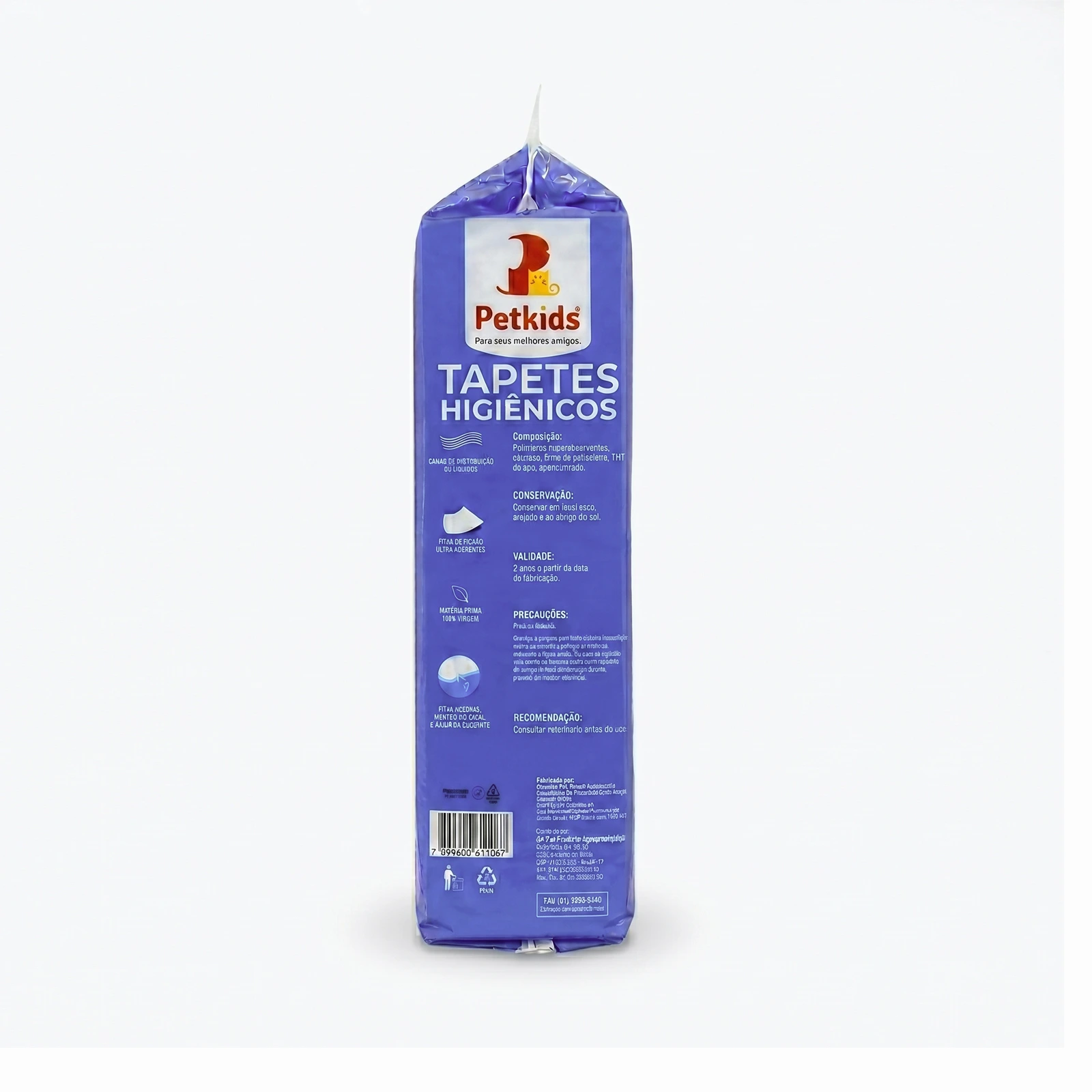 TAPETE HIGIÊNICO 60CMX55CM COM 30 UNIDADES PETKIDS - Imagem 4