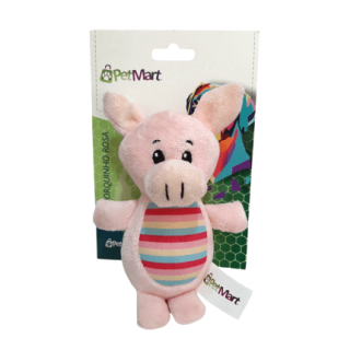 PELÚCIA PORQUINHO ROSA PET MART