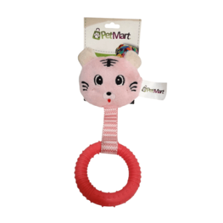 PELÚCIA TIGRE ROSA PET MART