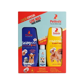 Kit Banho Cheiroso Pet Kids